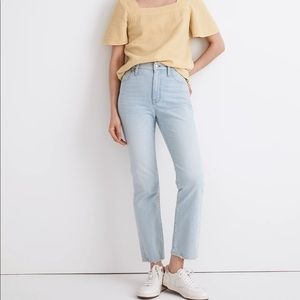 NWT Madewell Slim demi-boot jeans in Bellmeade wash
